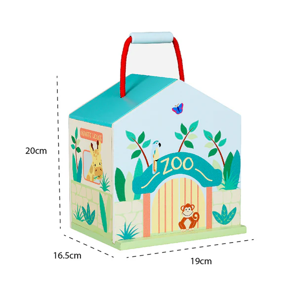 Orange Tree Toys Zoo Play Set