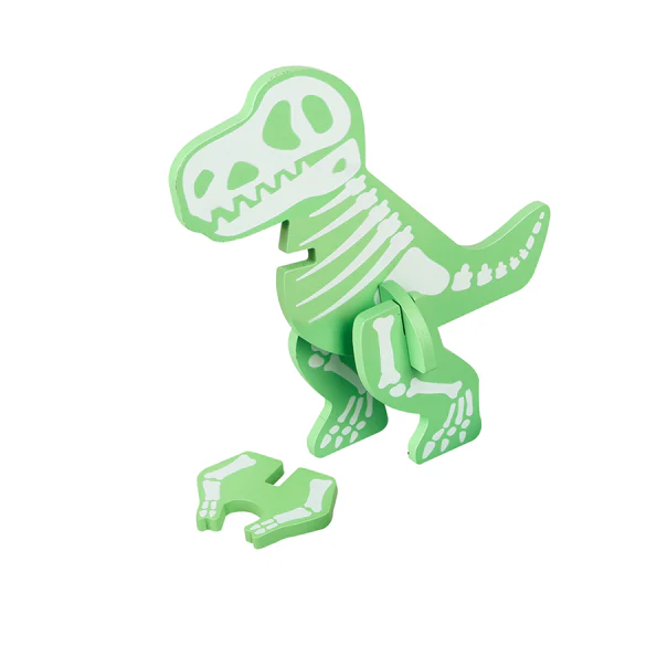 Orange Tree Toys T-Rex Dig Puzzle & 3D Model