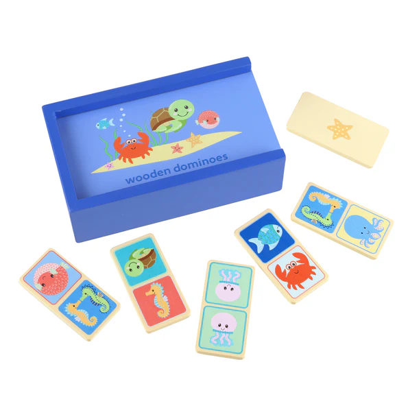 Orange Tree Toys Sea Life Dominoes