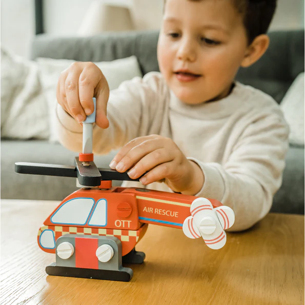 Orange Tree Toys Orange Tree Toys Buildable Helicopter