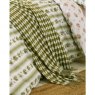 Laura Ashley Knapton Olive Green Throw