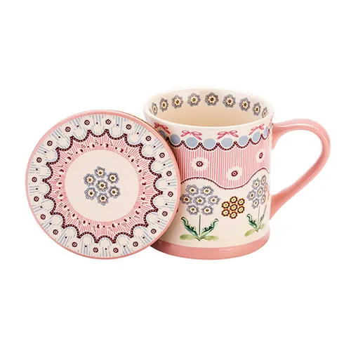 Cath Kidston Spitalfields Mug & Coaster Set