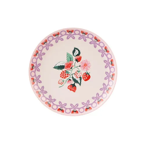 Cath Kidston Raspberry Set of 4 Melamine Side Plates