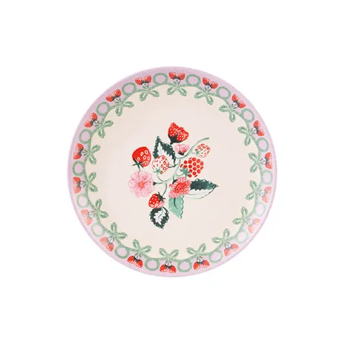 Cath Kidston Raspberry Set of 4 Melamine Side Plates