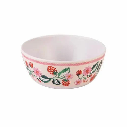 Cath Kidston Raspberry Set of 4 Melamine Cereal Bowls