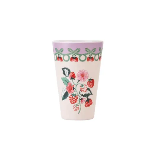 Cath Kidston Cath Kidston Raspberry Set of 4 Melamine Tumblers