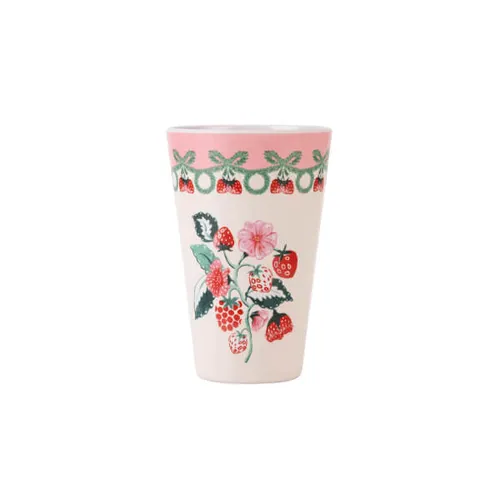 Cath Kidston Cath Kidston Raspberry Set of 4 Melamine Tumblers