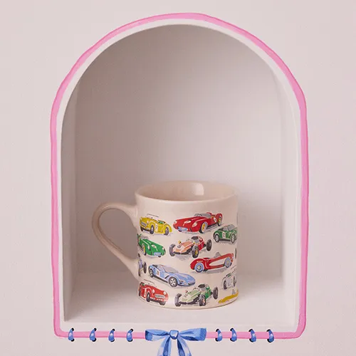 Cath Kidston Mollie Mug - Vintage Cars