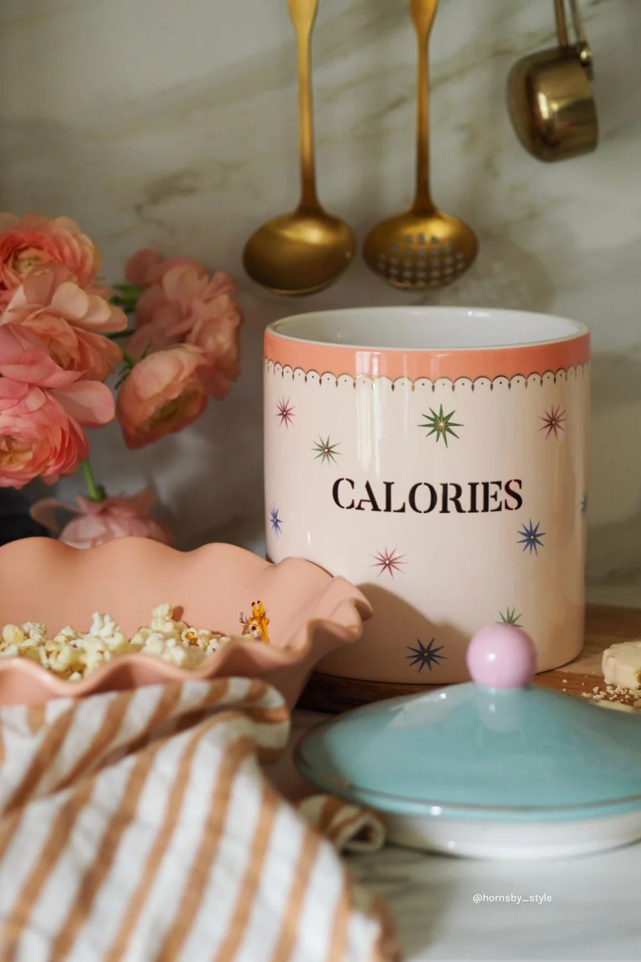 Yvonne Ellen Biscuit Jar - Slogan Calories