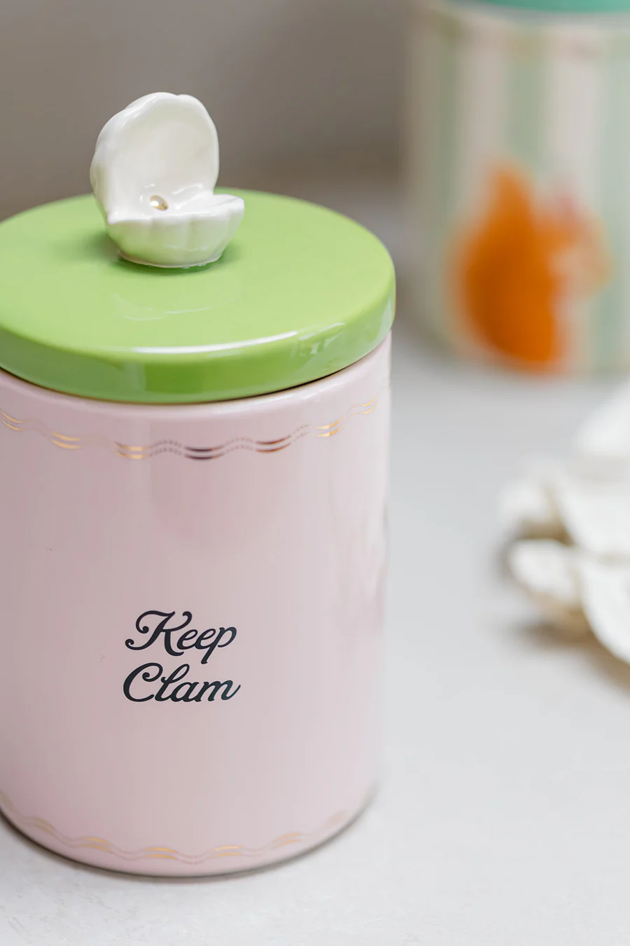 Yvonne Ellen Storage Jar Lobster - Keep Clam