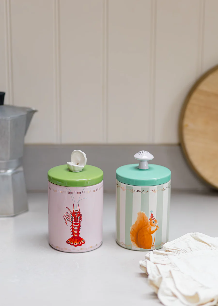 Yvonne Ellen Storage Jar Lobster - Keep Clam