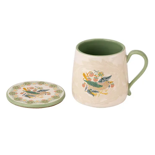 William Morris At Home Kitchen Garden Mug & Coaster Set