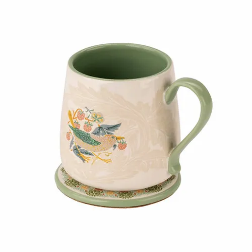 William Morris At Home Kitchen Garden Mug & Coaster Set