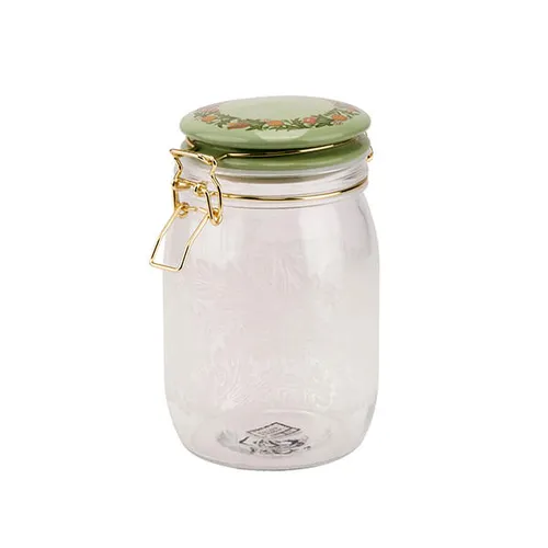 William Morris At Home 1L Cliptop Glass Jar