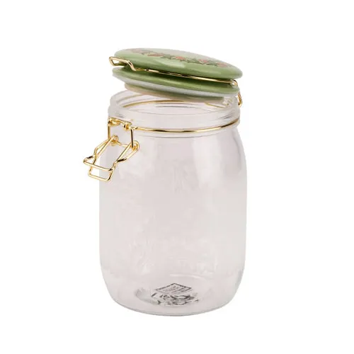 William Morris At Home 1L Cliptop Glass Jar