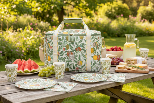 William Morris At Home William Morris At Home Fruit Large Cooler Bag