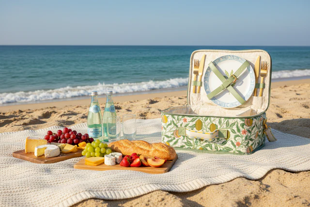 William Morris At Home Fruit 2 Person Picnic Cooler Bag