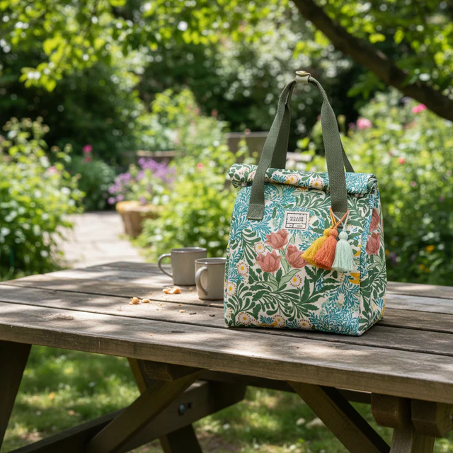 William Morris At Home William Morris At Home Bower Lunch Cooler Bag