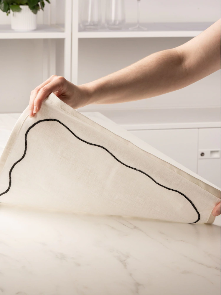 Style Sisters Embroidered Table Runner