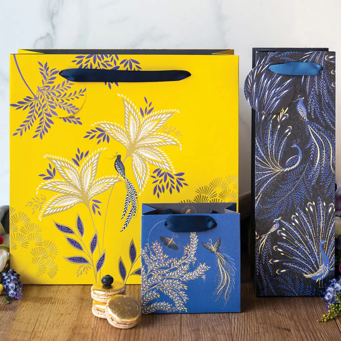 Sara Miller Peacock Parade Bottle Bag