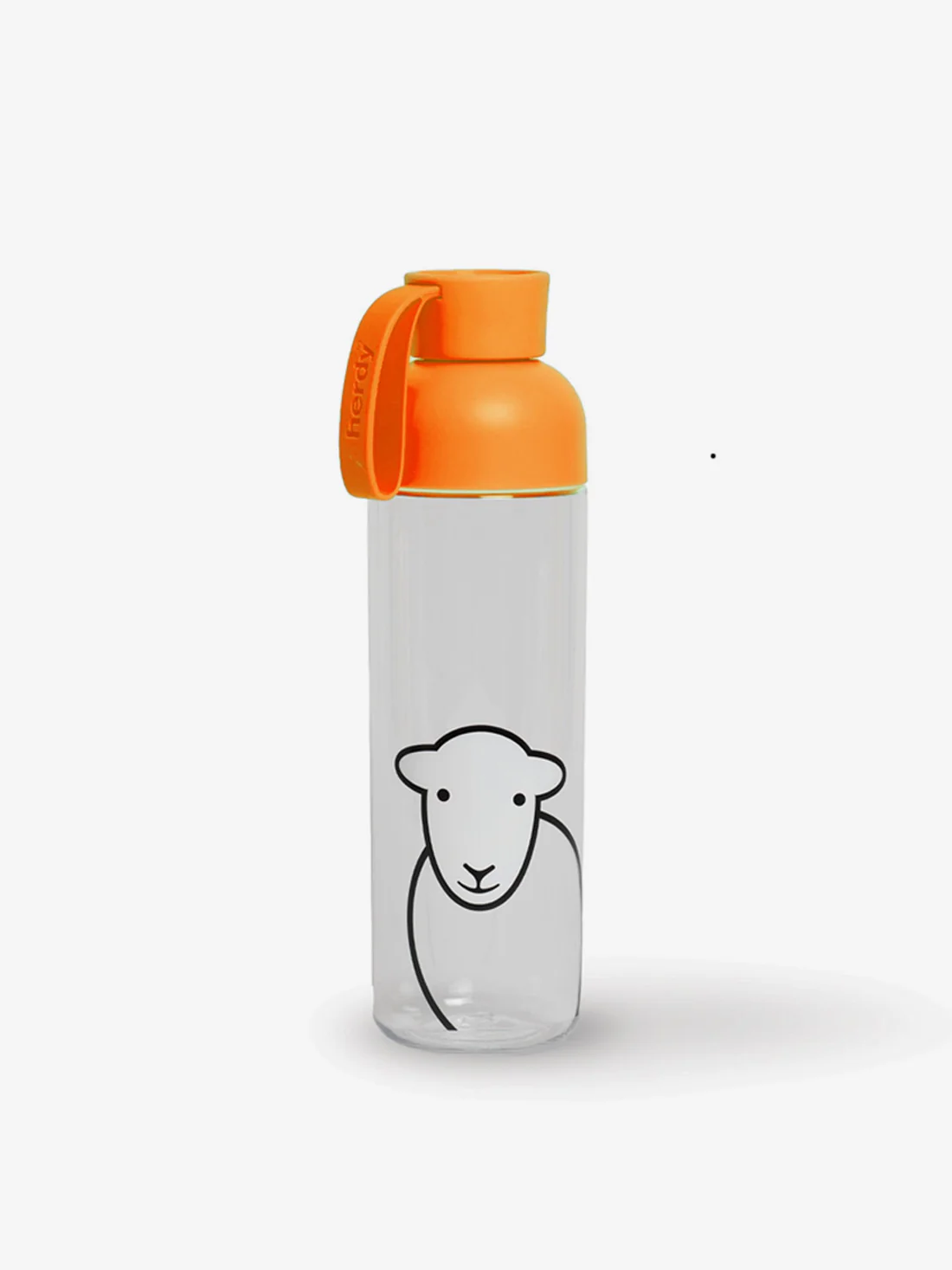 Herdy Hello Water Bottle - Orange