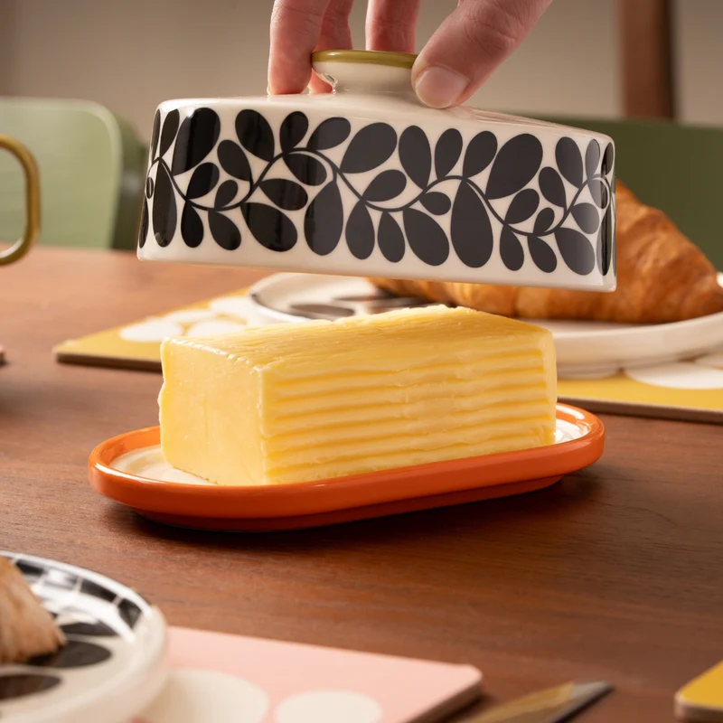 Orla Kiely Sycamore Stripe Butter Dish