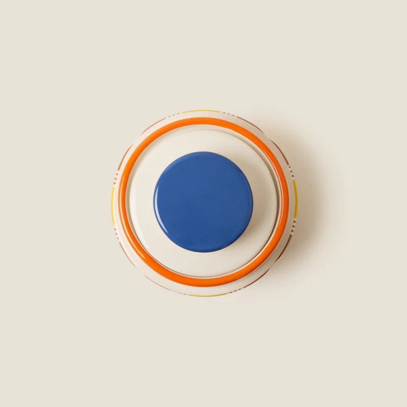 Orla Kiely Aura Orange Storage Jar