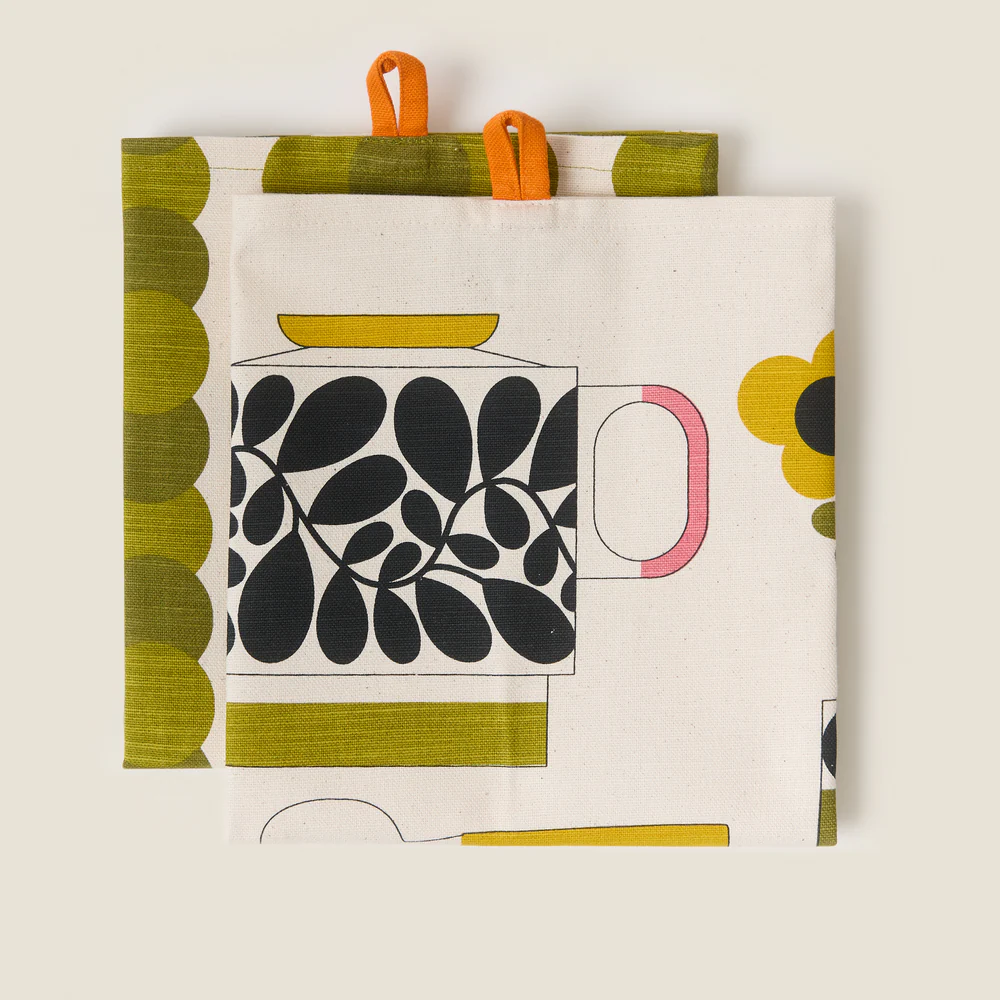 Orla Kiely Orla Kiely Retro Stripe Tea Towels Set of 2
