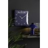 Karlsson Karlsson Wall Clock Sucinto Dome Square - Navy Blue