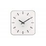 Karlsson Wall Clock Sucinto Dome Square - White