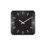 Karlsson Wall Clock Sucinto Dome Square - Black