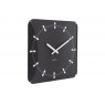 Karlsson Wall Clock Sucinto Dome Square - Black