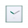 Karlsson Wall Clock Cool Retro Cuadrado - Retro Green