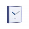 Karlsson Wall Clock Cool Retro Cuadrado - Cobalt Blue