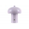 Leitmotiv Table Lamp Retro Seta LED - Soft Purple