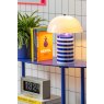 Leitmotiv Table Lamp Rayado Retro - Cobalt Blue