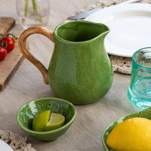 Rex London Stoneware Jug 650ml - Lime