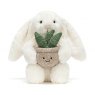 Jellycat Cream Bunny With Plant