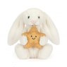 Jellycat Cream Bunny With Star