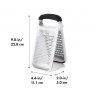 OXO Good Grips Etched Two Fold Grater