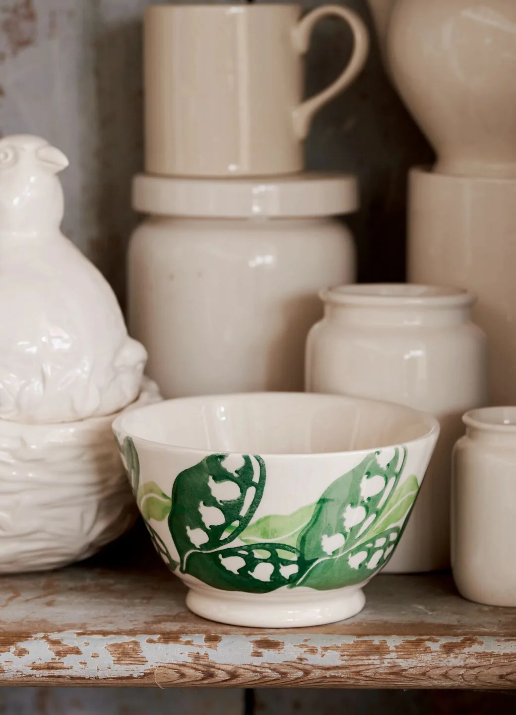 Emma Bridgewater Lily Of The Valley Small Old Bowl