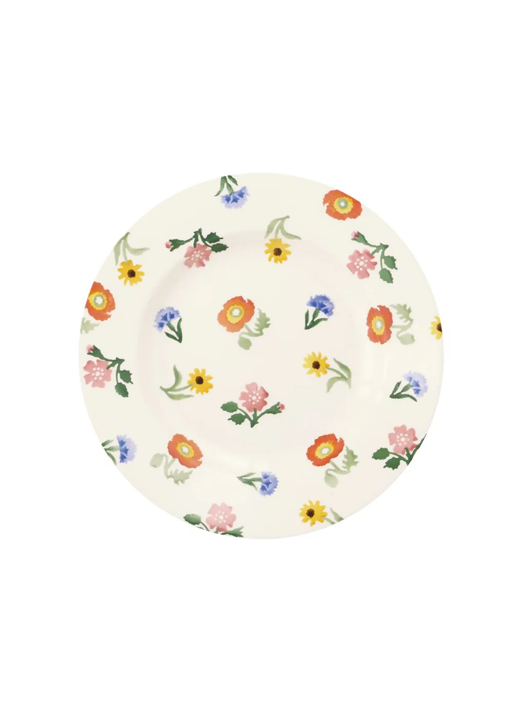 Emma Bridgewater Poppies & Pinks Medium Dinner Plate 8.5 Inch