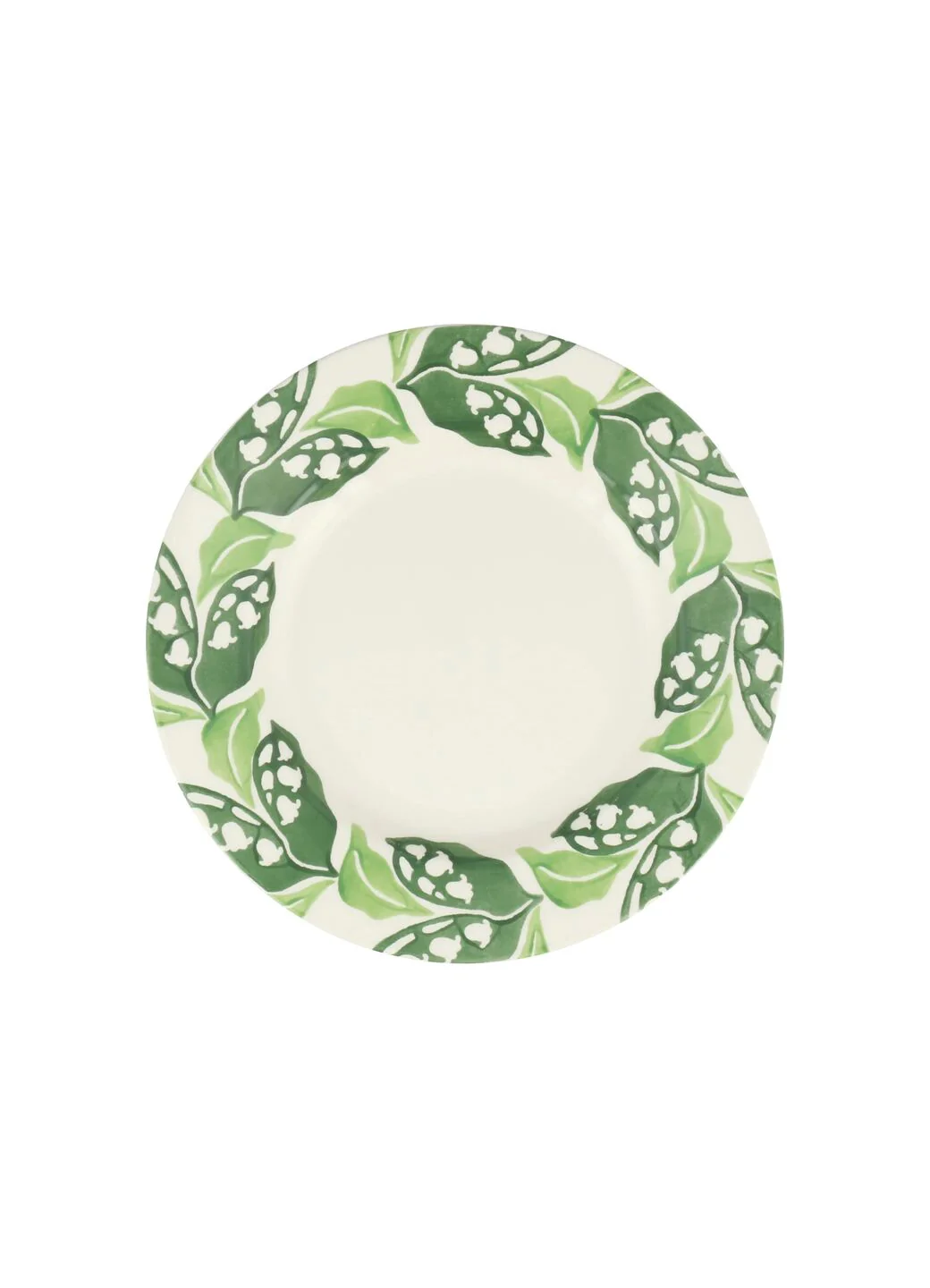 Emma Bridgewater Lily Of The Valley Medium Dinner Plate 8.5 Inch