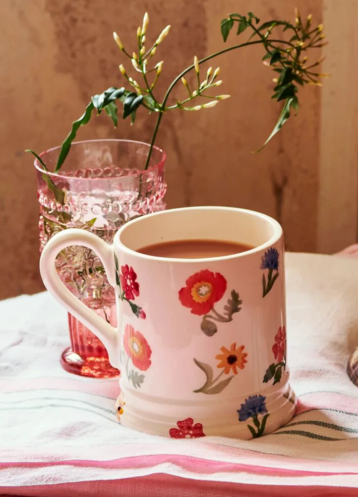 Emma Bridgewater Emma Bridgewater Poppies & Pinks 1/2 Pint Mug