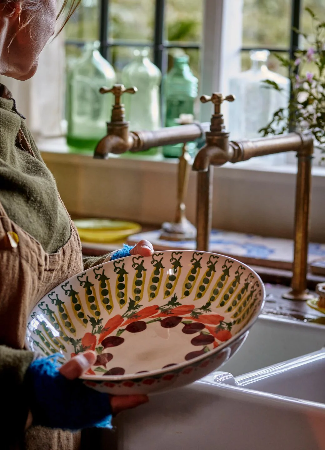 Emma Bridgewater Carrots & Beets Medium Dish