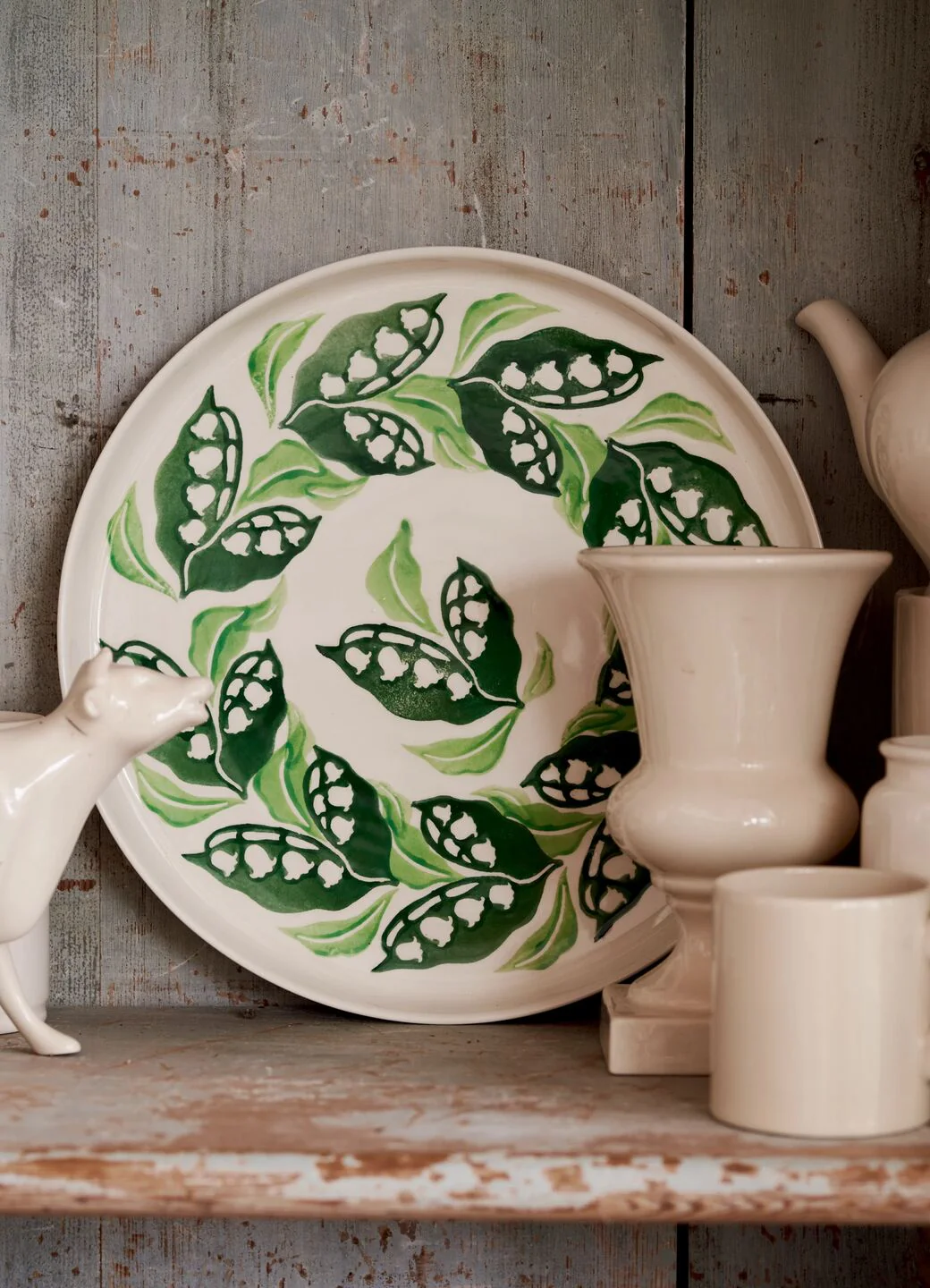 Emma Bridgewater Lily Of The Valley Flat Serving Plate