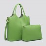 House of Milano House of Milano Faux Leather Tote Bag in A Bag Set
