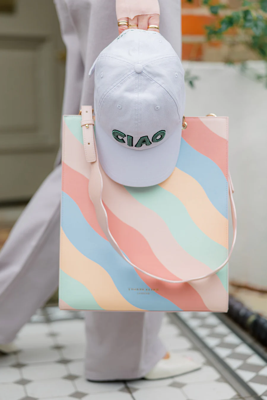 Yvonne Ellen Ciao Lilac Panel Cap