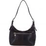 Ashwood Leather Hair on Hide Shoulder Bag with Replaceable Crossbody Strap - Brown/Natural H52