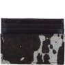 Ashwood Leather Hair on Hide Slim Card Holder - Brown/Natural H57